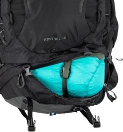 Osprey Kestrel 68 Adventure Trekking Pack -Comprehensive outdoor sports 0020 Kestrel 68L S23 Detail9 Black 10004750 10004751copy