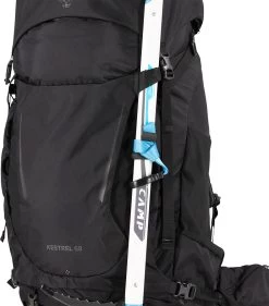 Osprey Kestrel 68 Adventure Trekking Pack -Comprehensive outdoor sports 0024 Kestrel 68L S23 Detail5 Black 10004750 10004751copy