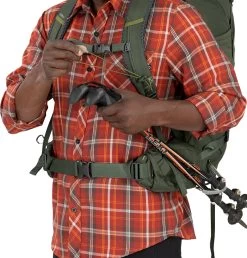 Osprey Kestrel 58 Adventure Trekking Pack -Comprehensive outdoor sports 0032 Kestrel 58L S23 Detail11 BonsaiGreen 10004756 10004757copy