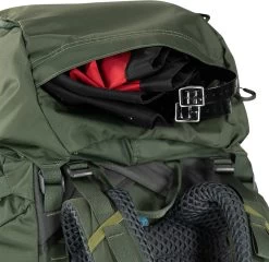 Osprey Kestrel 58 Adventure Trekking Pack -Comprehensive outdoor sports 0037 Kestrel 58L S23 Detail6 BonsaiGreen 10004756 10004757copy