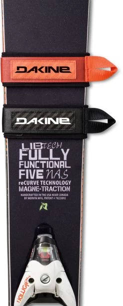 Dakine Premium Hook-and-loop Ski Strap Tie -Comprehensive outdoor sports 023c7946 2adf 47d1 83da ea292c057bf92017W 01700010 SKISTRAPS BLACK DAKINE