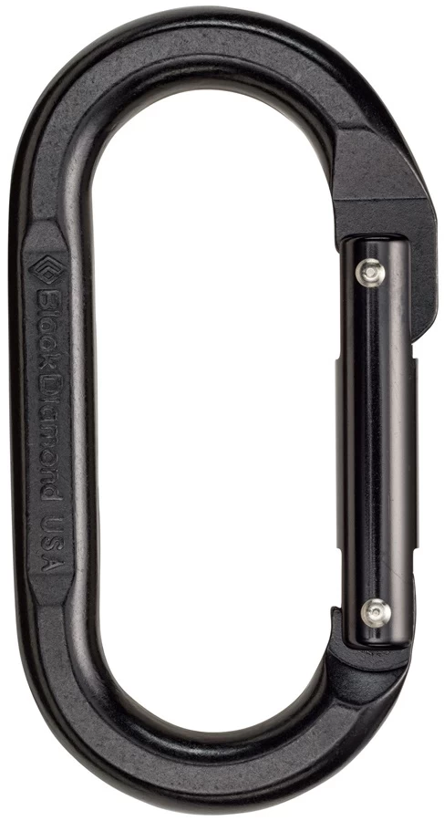 Black Diamond Oval Rock Climbing Carabiner 2 Black Diamond Oval Rock Climbing Carabiner - Image 2