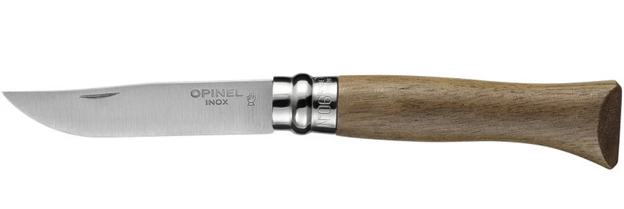 Opinel No.6 Walnut Classic Original Folding Pocket Knife 2 Opinel No.6 Walnut Classic Original Folding Pocket Knife - Image 2