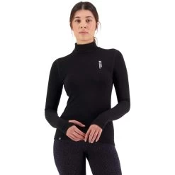Mons Royale Cascade Merino Flex 200 Mock Neck LS Women's Top 16 Mons Royale Cascade Merino Flex 200 Mock Neck LS Women's Top -Comprehensive outdoor sports 100620 1165 001 101copy