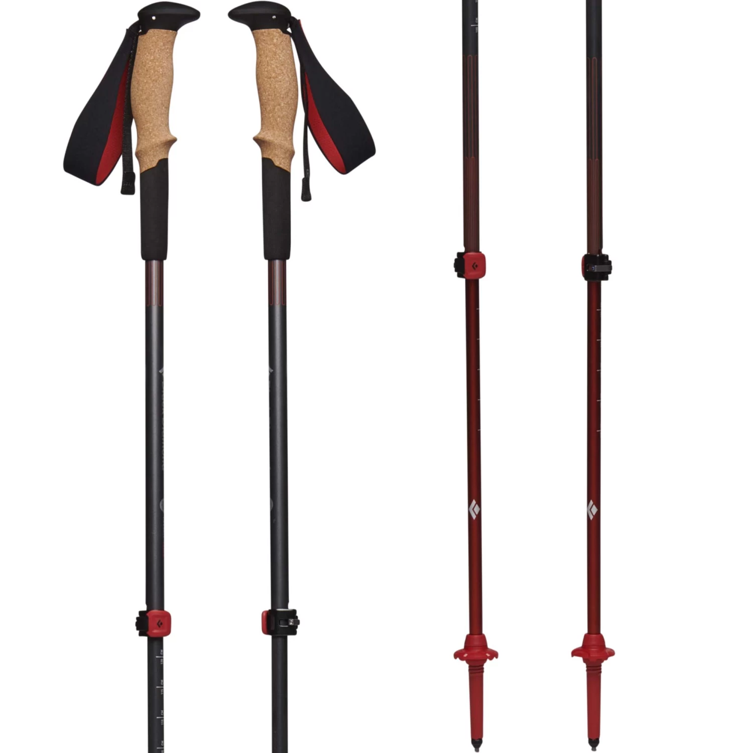 Black Diamond Pursuit Shock Adjustable Trekking Poles 1 Black Diamond Pursuit Shock Adjustable Trekking Poles