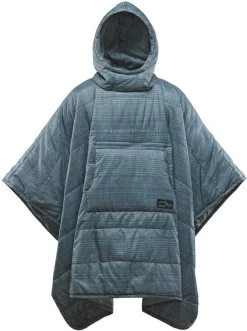 Thermarest Honcho Poncho Hooded Thermal Camping Blanket -Comprehensive outdoor sports 11417 thermarest honchoponcho bluewoven poncho