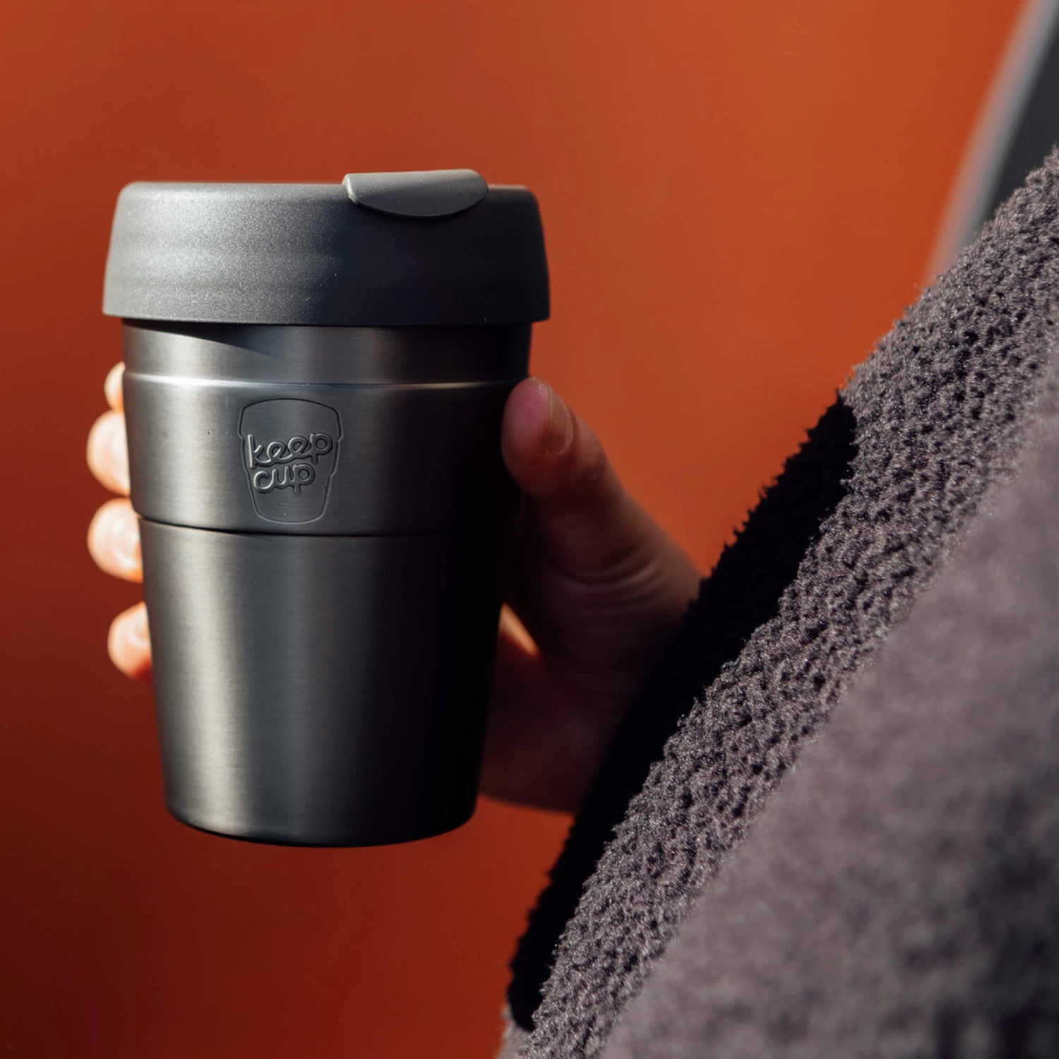 Thermal Insulated 340ml Reusable Tea/Coffee Cup 5 Thermal Insulated 340ml Reusable Tea/Coffee Cup - Image 5