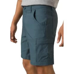 Prana Stretch Zion II Men's Climbing Shorts -Comprehensive outdoor sports 1969751 GREYBLUE ALT 4