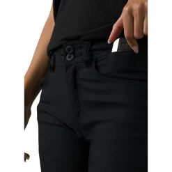 Prana Halle II Women's All-Purpose Straight Pants 12 Prana Halle II Women's All-Purpose Straight Pants -Comprehensive outdoor sports 1971031 BLACK ALT 5