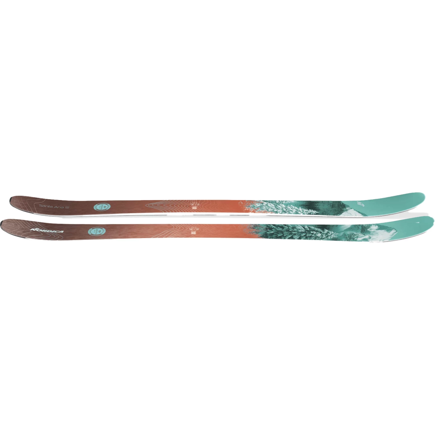 NORDICA Santa Ana 110 Free Women's Skis - Image 7