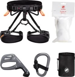 Mammut Ophir 4 Slide Rock Climbing Harness Package