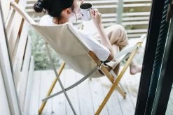 Snow Peak Take! Bamboo Chair Long Deluxe Outdoor Chair -Comprehensive outdoor sports 20200821 5D3 6382