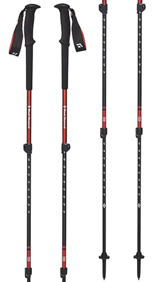 Black Diamond Trail Trek Adjustable Trekking Poles 3 Black Diamond Trail Trek Adjustable Trekking Poles - Image 3