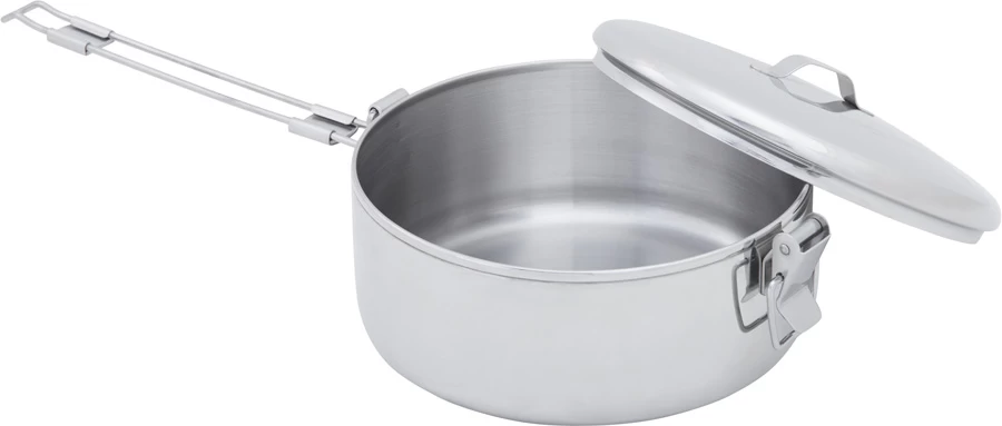 MSR Alpine StowAway Pot 1.1L Stainless Steel Camp Cookware 2 MSR Alpine StowAway Pot 1.1L Stainless Steel Camp Cookware - Image 2