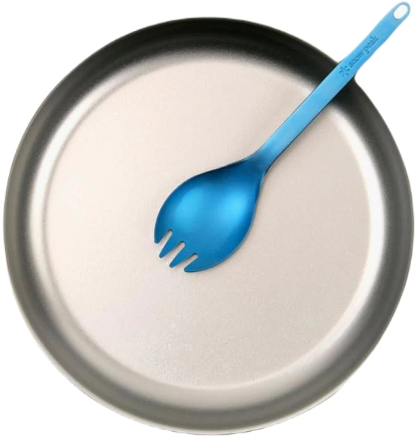 Snow Peak Titanium Trek Plate Ultralight Camping Tablewear 3 Snow Peak Titanium Trek Plate Ultralight Camping Tablewear - Image 3