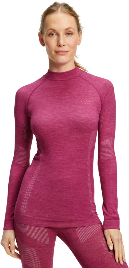 Falke Wool Tech Long Sleeve Women's Base Layer Top 1 Falke Wool Tech Long Sleeve Women's Base Layer Top