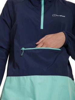 Berghaus Skerray Half-Zip Women's Windproof Hiking Jacket -Comprehensive outdoor sports 3cb19d8e ad6e 45ac a283 ea43cc75cdc741201 4 A000856DK7 D2 ORIGINAL