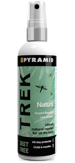 PYRAMID Trek Natural Deet-Free Insect Repellent