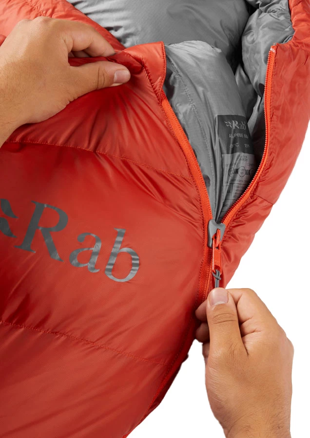 Rab Alpine 600 Lightweight Down Sleeping Bag 7 Rab Alpine 600 Lightweight Down Sleeping Bag - Image 7