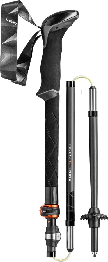 Leki Makalu FX Carbon Adjustable Trekking Poles 2 Leki Makalu FX Carbon Adjustable Trekking Poles - Image 2