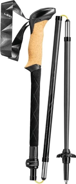Leki Black Series FX Carbon Folding Trekking Poles -Comprehensive outdoor sports 65229001 Ccopy