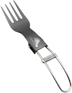 Titanium Folding Fork Ultralight Camping Cutlery -Comprehensive outdoor sports 66289b39 54cb 4b5e 957c 7398686b8b8f a1