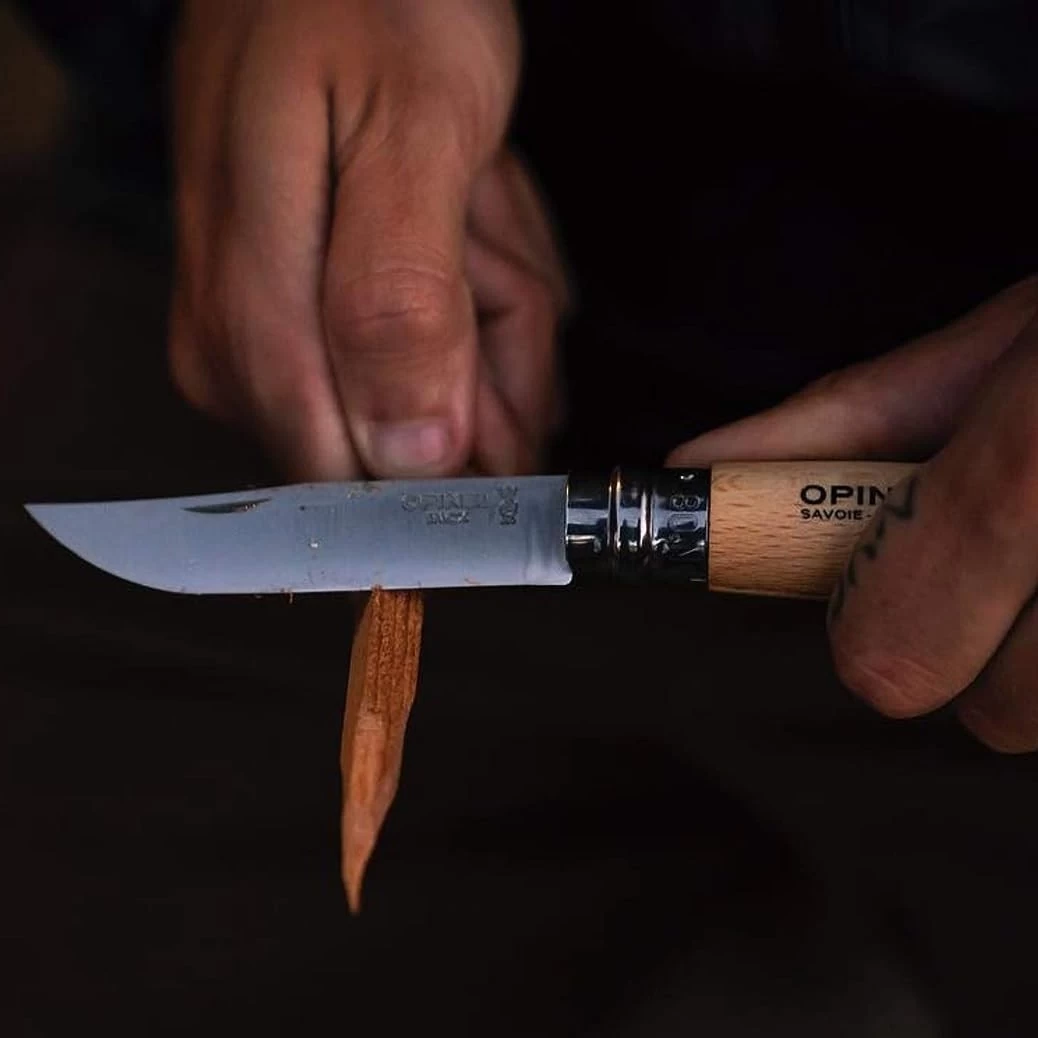 Opinel No.6 Walnut Classic Original Folding Pocket Knife 6 Opinel No.6 Walnut Classic Original Folding Pocket Knife - Image 6