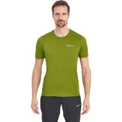 Montane Dart Technical Short Sleeve T-Shirt -Comprehensive outdoor sports 70ac5a5f cd82 4690 8af6 a16d4488a43d green 1