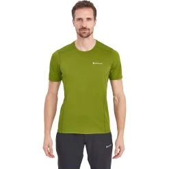 Montane Dart Technical Short Sleeve T-Shirt -Comprehensive outdoor sports 70ac5a5f cd82 4690 8af6 a16d4488a43d green