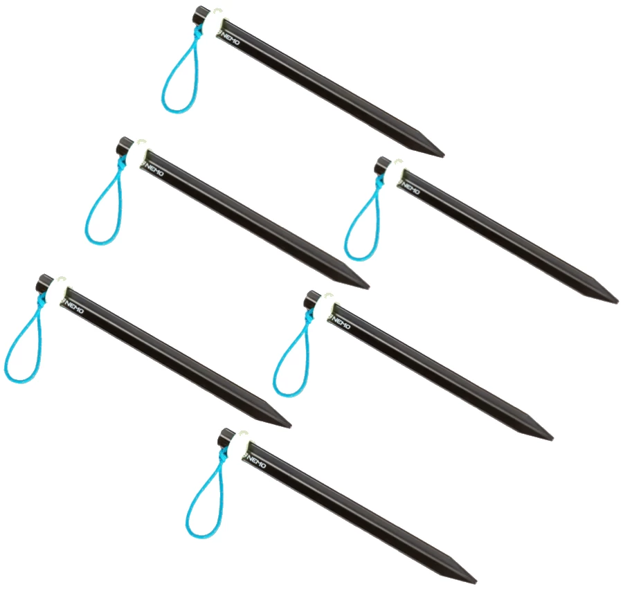 Nemo Sweepstake Stakes Aluminium Tent Pegs 1 Nemo Sweepstake Stakes Aluminium Tent Pegs
