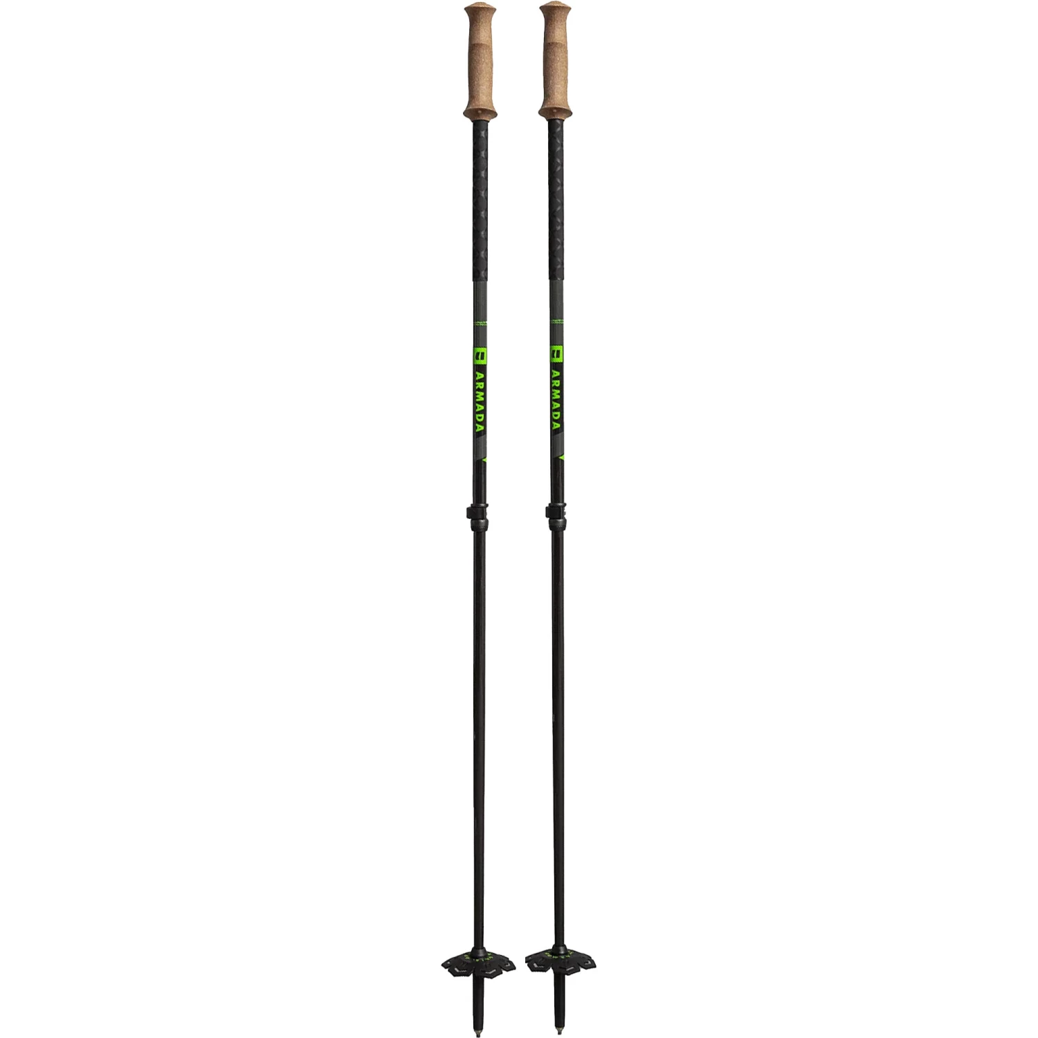 Armada Carbon Adjustable Pair Of Ski Poles 2 Armada Carbon Adjustable Pair Of Ski Poles - Image 2