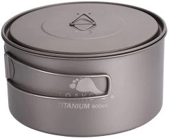 Titanium Pot Ultralight Camping Cookware