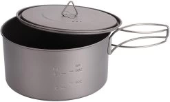 Titanium Pot Ultralight Camping Cookware -Comprehensive outdoor sports 900 m