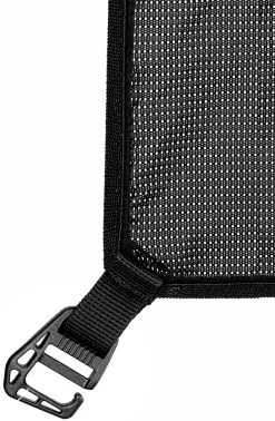 Ortovox Helmet Net Adjustable Backpack Helmet Holder -Comprehensive outdoor sports 90011 90201 HELMET NET ADJUSTABLE black raven D 02