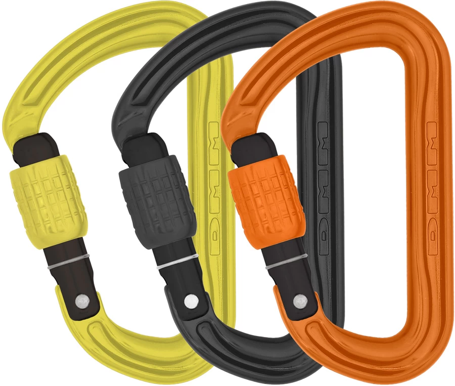 DMM Shadow Rock Climbing Carabiner Set 1 DMM Shadow Rock Climbing Carabiner Set