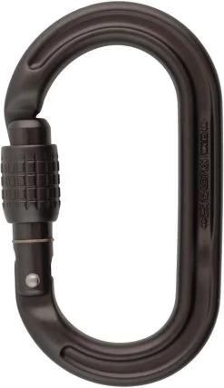 DMM Ultra O Oval Screwgate Rock Climbing Carabiner -Comprehensive outdoor sports A322MG ultra o screwgate matt grey 2