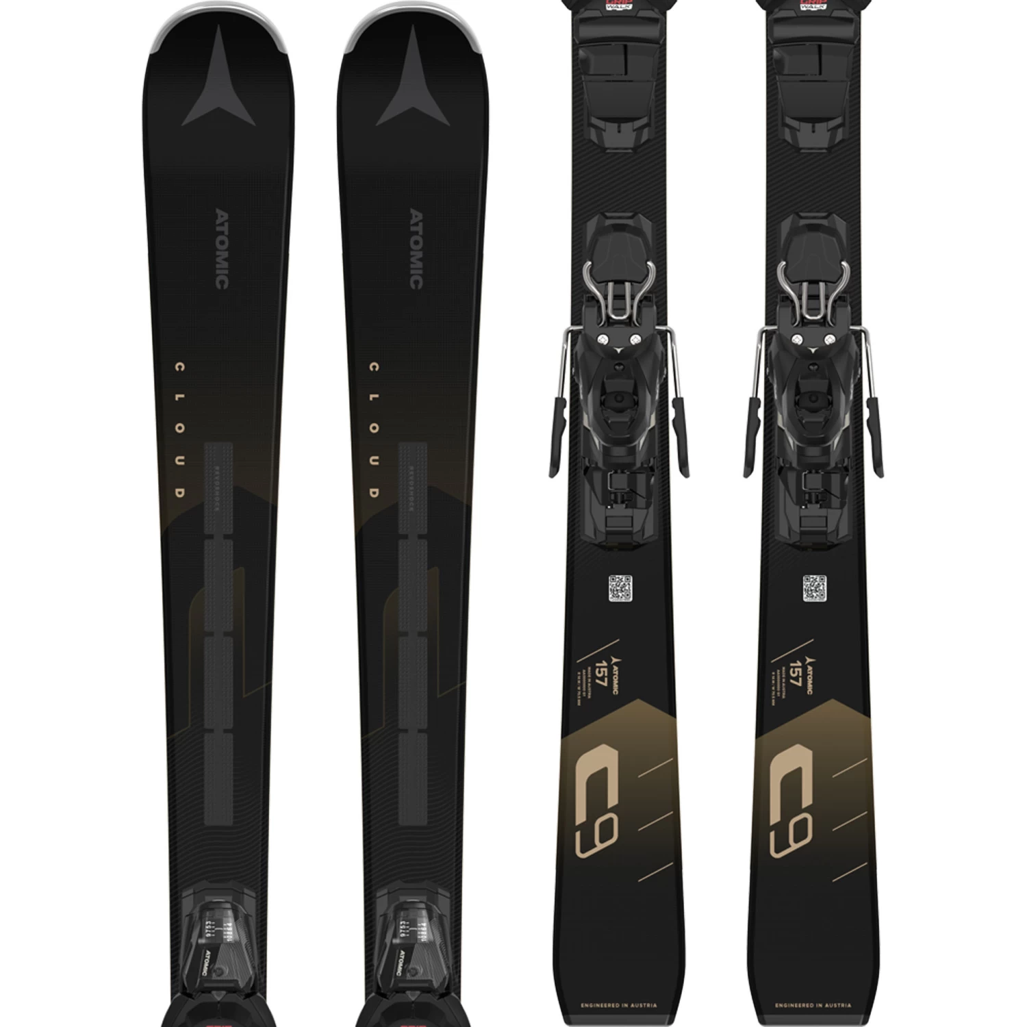 Atomic Cloud C9 RVSK Light + M 10 GW Women's Skis 1 Atomic Cloud C9 RVSK Light + M 10 GW Women's Skis