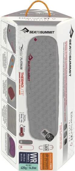Sea To Summit Ether Light XT Women's Insulated Mat -Comprehensive outdoor sports AMELXTINSWR EtherLightXTInsulatedWomens Regular Packaging 01