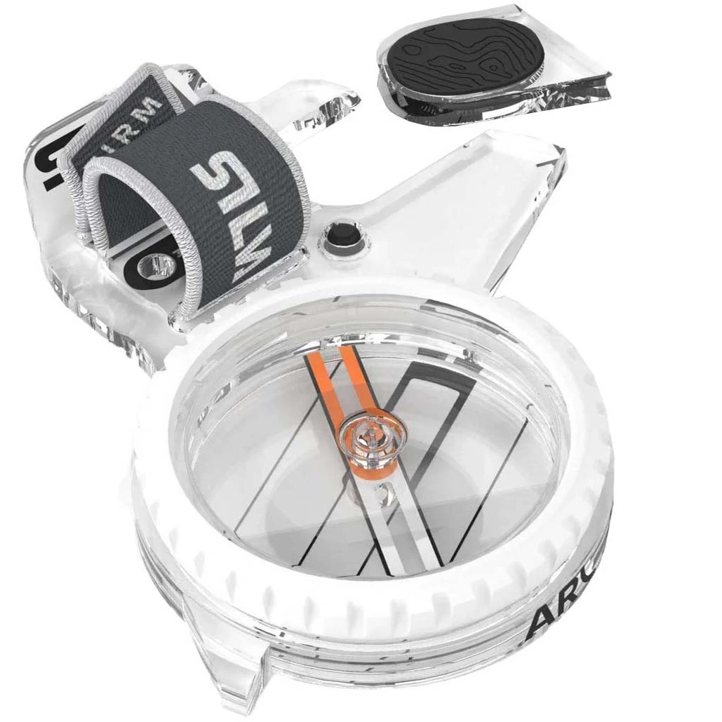 Silva Arc Jet 360 Orienteering Thumb Compass 1 Silva Arc Jet 360 Orienteering Thumb Compass