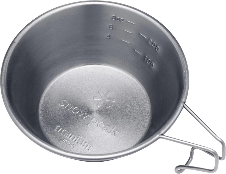 Snow Peak Titanium Backpackers Cup Ultralight Camping Bowl 2 Snow Peak Titanium Backpackers Cup Ultralight Camping Bowl - Image 2