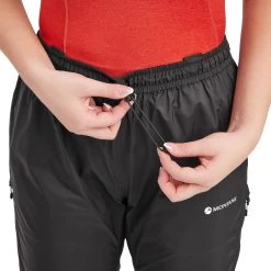 Montane Sprite Lite Gore-Tex Trousers -Comprehensive outdoor sports FSLPRBLA FEM SPIRIT LITE PANTS REG LEG BLACK 4