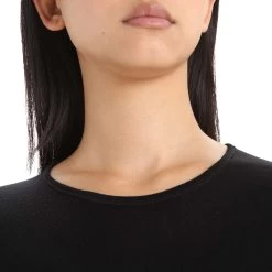 Icebreaker 260 Tech Crew Thermal Long Sleeve Top -Comprehensive outdoor sports FW22 Women 260 Tech LS Crewe 104387001 4copy