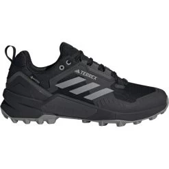 Adidas TERREX Swift R3 GTX Mens Walking Shoes -Comprehensive outdoor sports HR1310 1 FOOTWEAR Photography SideLateralCenterView transparent