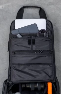 PRVKE V3 Camera Roll Top Backpack -Comprehensive outdoor sports Interiorpockets 2000xcopy