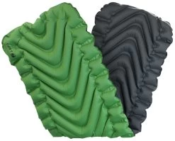 Klymit Static V Airbed Inflatable Camping Mattress -Comprehensive outdoor sports Klymit StaticV 06SVGR01C Folded v1 noValve 2000x2000