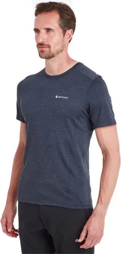 Montane Dart Technical Short Sleeve T-Shirt -Comprehensive outdoor sports MDRTSECL DART T SHIRT ECLIPSE BLUE 2 a9df8b43 d0ea 43c0 ae7a 8f0f58e84c2a 800x