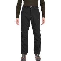 Montane Terra Pants Technical Softshell Trousers 23 Montane Terra Pants Technical Softshell Trousers -Comprehensive outdoor sports MTPNRBLA TERRA PANTS REG LEG BLACK 1