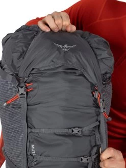 Osprey Mutant 52 Alpine/Climbing Backpack -Comprehensive outdoor sports Mutant52 F22 Detail10 TungstenGrey