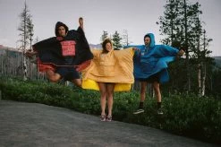 POLER Camp Poncho Reversible Camping Blanket With Hood -Comprehensive outdoor sports PhotoJul31100631AM