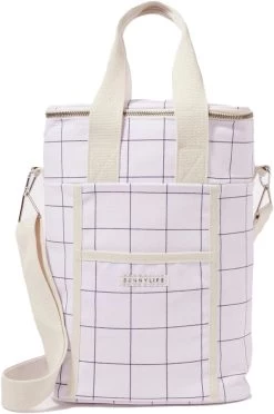 SunnyLife Canvas Cooler Bag Insulated Drinks Tote